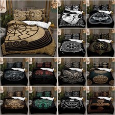 3D Nordic Viking Duvet Quilt
