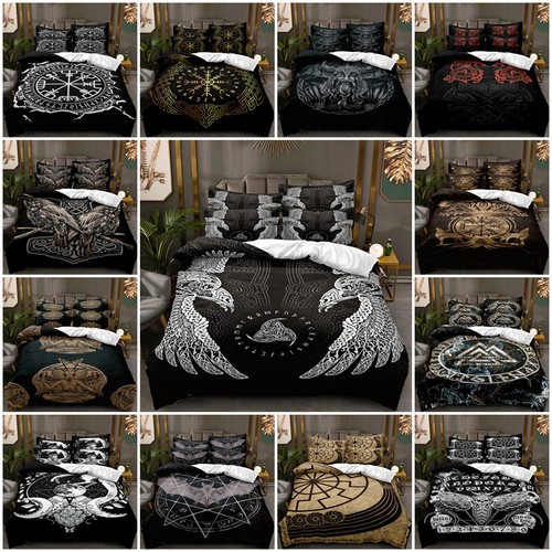 Viking tattoo bedding - bedding, set