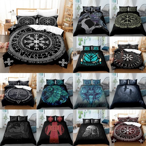 The mysterious vikings print - mysterious,
