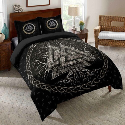 Viking mythology doona quilt - viking,