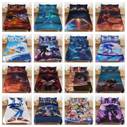 Boys sonic the hedgehog duvet - boys,