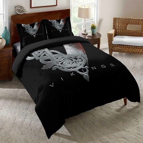 Vikings bedding set bedroom - vikings,