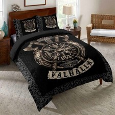 Mystery Viking Duvet Cover