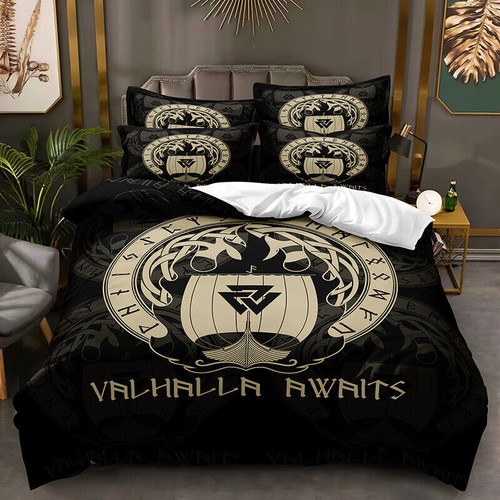 Viking mythology duvet - mythology, 3d