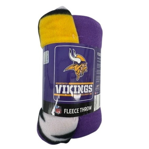 Minnesota vikings fleece throw - minnesota,