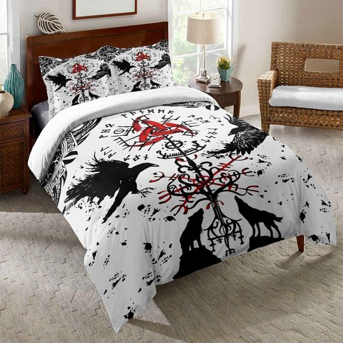 Viking mythology doona - viking, quilt
