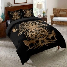 3D Vikings Bedding Set Duvet