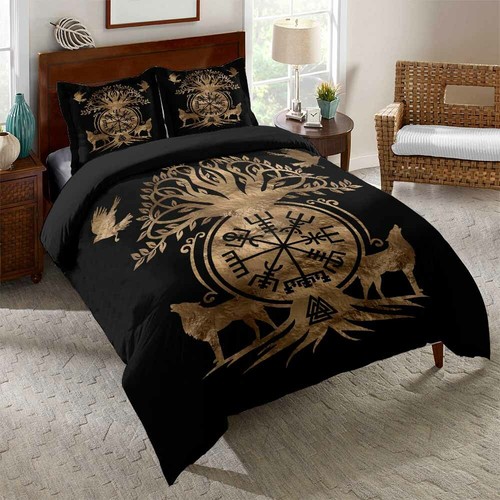 Vikings bedding set duvet - vikings,
