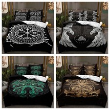 New Viking Tattoo Bedding Set