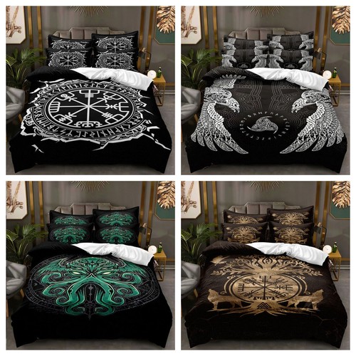 New viking tattoo bedding - bedding, set
