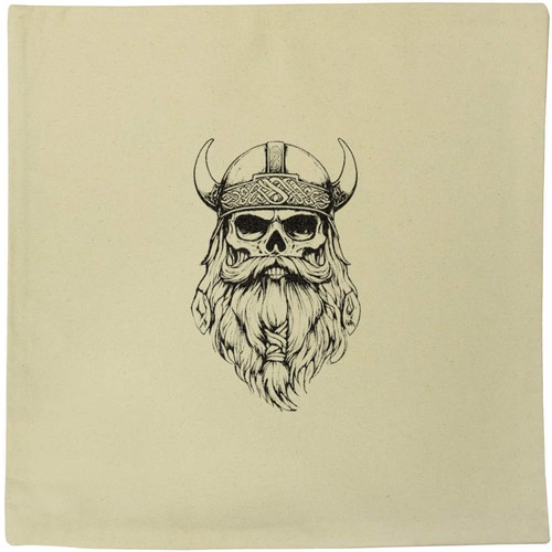 Viking skull canvas - skull',